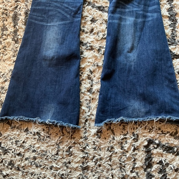 Express bell flare jeans size 16r - Picture 4 of 6